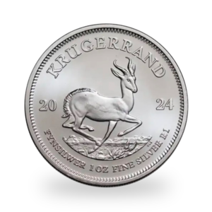 1 ounce Silver Krugerrand - 2024 - South African Mint